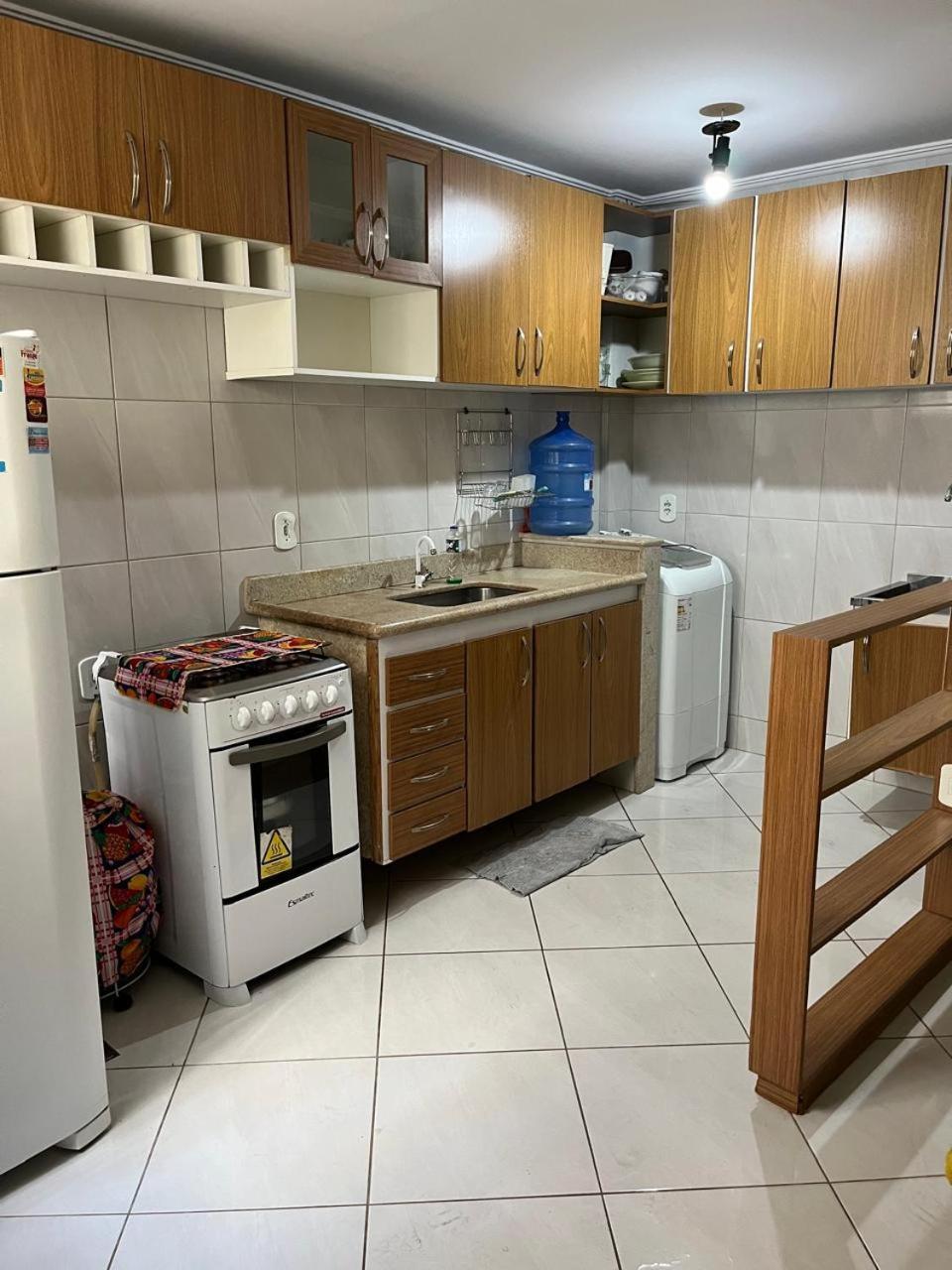 Apartamento Na Praia Do Morro Гуарапарі Екстер'єр фото